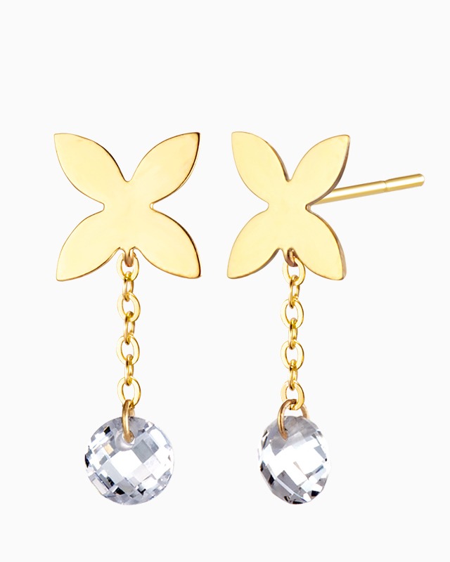 14K º§¶ó¿¤ÇÁ»þÀÎ ±Í°ÉÀÌ