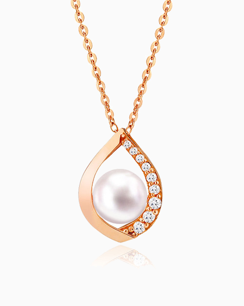 14K 18K º§¶ó»þÀÎÆÞ ÁøÁÖ ¸ñ°ÉÀÌ 6mm