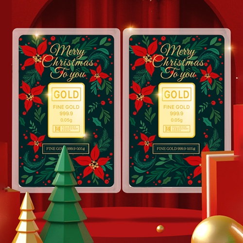 24K ������� ũ�������� ���� ��Ʈ (0.05g+0.05g)